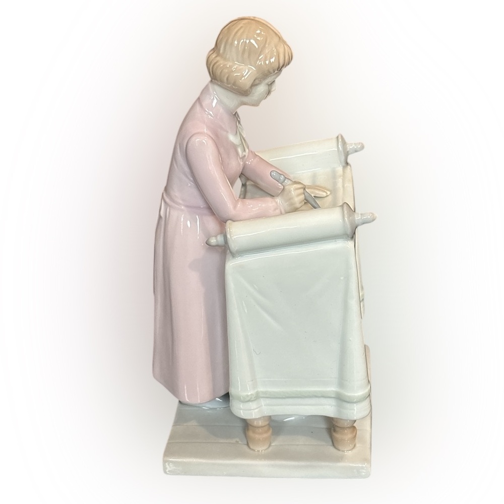 Vtg Moshe Yakov Israel Giftware Design Limited Edition Porcelain Figurine Teen - Picture 4 of 7